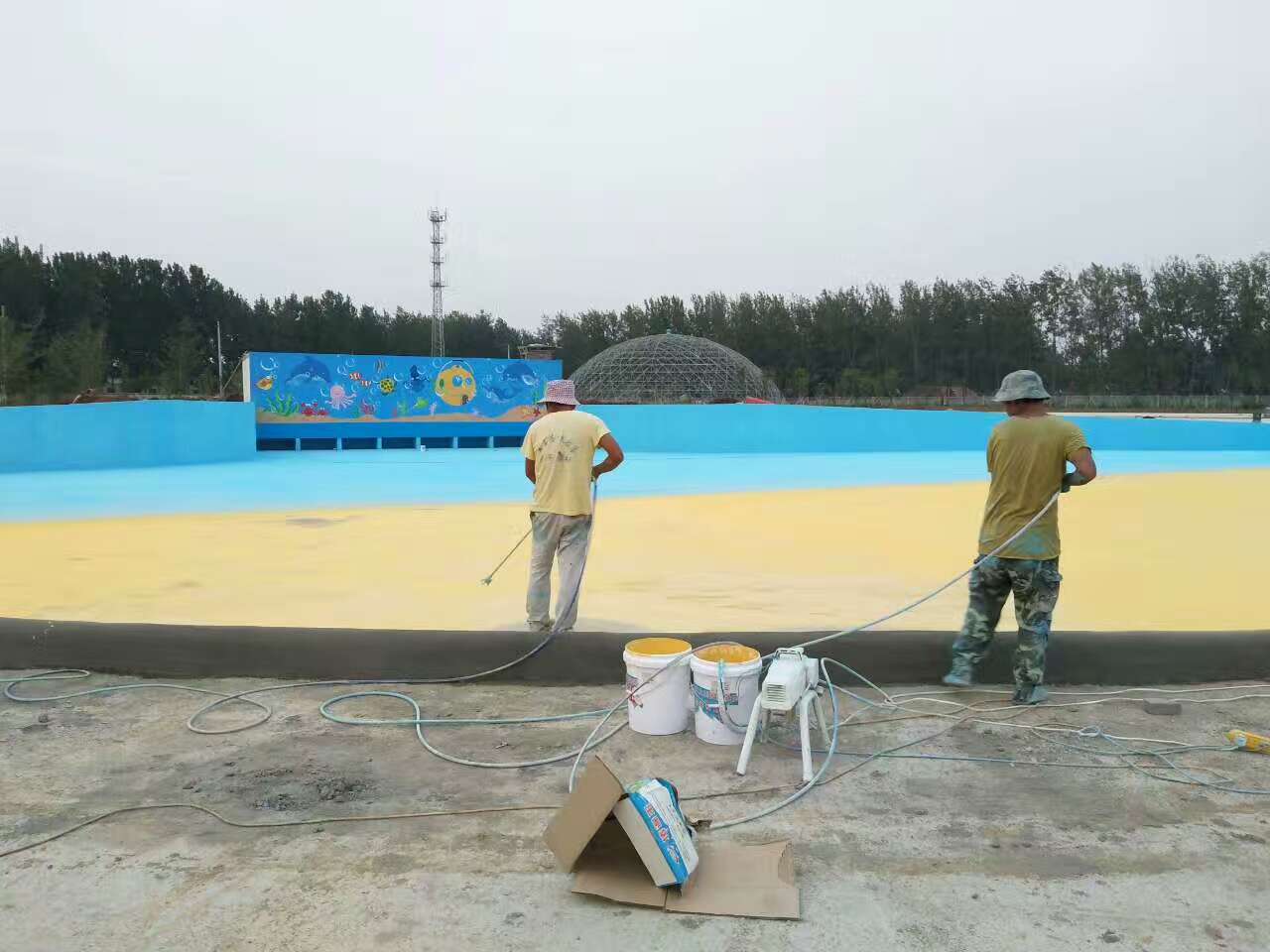 潍坊游乐园海啸池造浪设备厂家